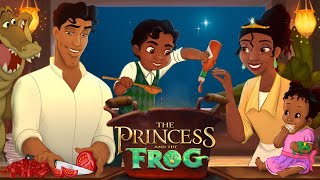 Princess And The Frog: Tiana have a Son and Daughter! And they cook together! 🐸👑 | Alice Edit!