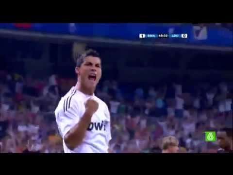 Cristiano Ronaldo goal vs LDU 28/07/2009 by mzztter08