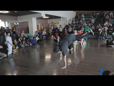 начинающие bgirl Сус vs Дэнди - "ALL OPTION" break dance battle, брейкданс чемпионат
