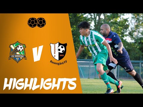 FC Sandzak 3-3 Rosengård FF Veterani | Kryss på revanchen | Highlights