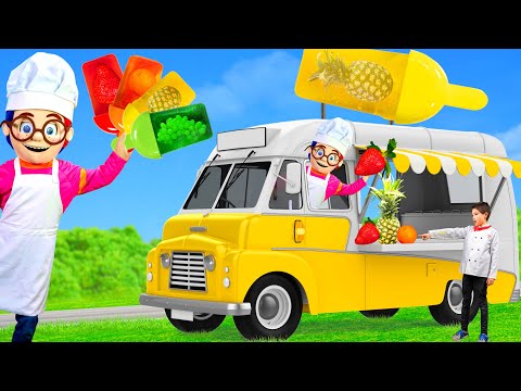 The Kids explore an Ice Cream Truck together