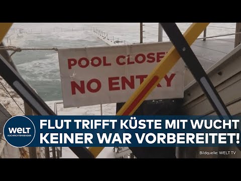 SYDNEY: Fünf-Meter-Wellen verwüsten Bondi Beach – Kult-Surfclub zerstört, Häuser evakuiert!