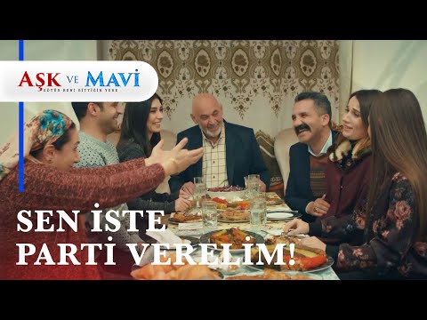 Bütün aile Safiye'yi mutlu etmek için uğraşıyor! - Aşk ve Mavi 51. Bölüm