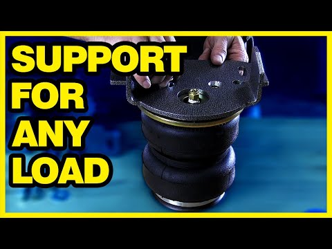 Maximize Rear Spring Performance | 2021 Ford Powerstroke Air Bags Install #diesel #powerstroke #ford
