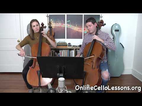 Popper Fifteen Etudes, Op.76 No. 1 | Two Cellos