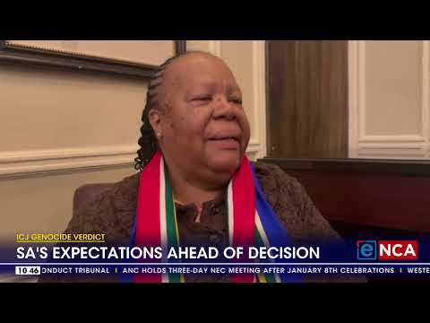 ICJ Genocide Verdict SA's expectations ahead of decision