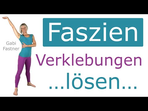 🍬 20 min. Faszien - Verklebungen lösen | alle Hauptlinien dehnen, Gymnastik ohne Geräte, im Stehen