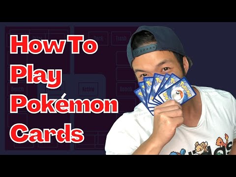 How To Play Pokemon Card Easy Tutorial (w/ example battle)