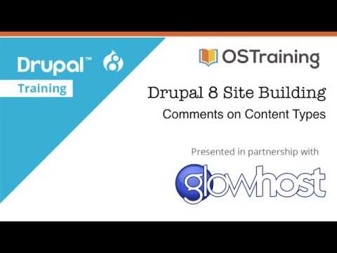 Drupal 8 Site Building Lesson 1 Introduction to the Course