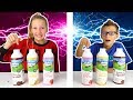 Twin Telepathy Milkshake Challenge ! !