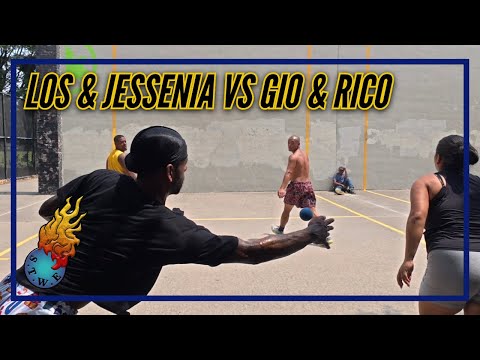 Los & Jessenia Vs Gio & Rico - 2025 Memorial A/B Doubles Handball Tournament