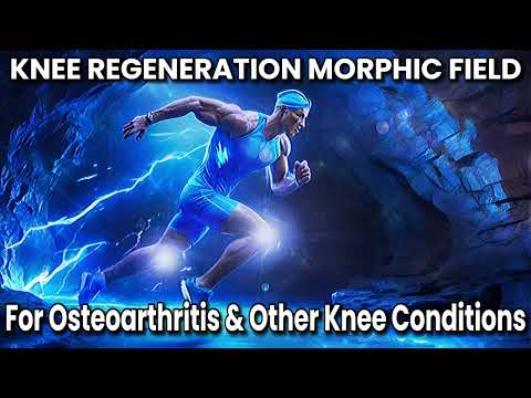 Knee Healing Morphic Field - For Osteoarthritis, Meniscal Tears, Knee Ligament, Bursitis, Tendonitis