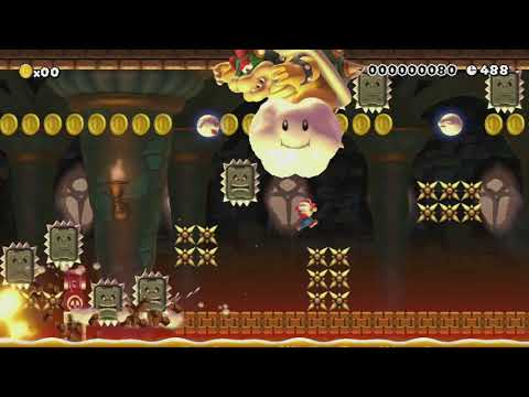 Race against Bowser! by Matt - Super Mario Maker - No Commentary 1bn