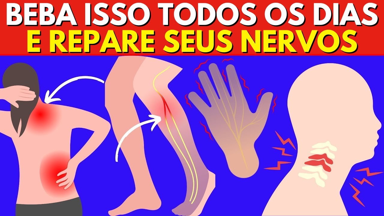 9 Bebidas Incríveis Para Reparar Danos nos Nervos