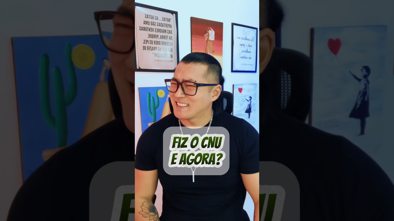 FIZ O CNU (bloco 8)! Veja como ficou minha redação!