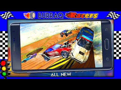 Impossible Car Extreme Stunt Racing Tracks #4 🚖 ( Car Stunts 3D Game ) 🚧 Burraq Racers