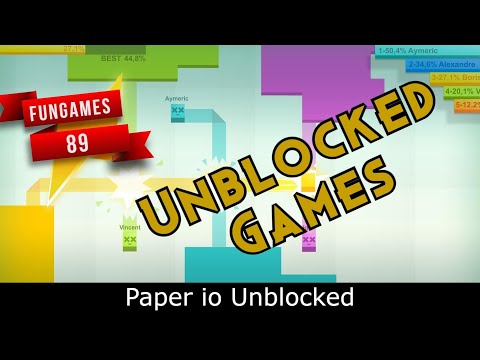 Paper Io Unblocked For School