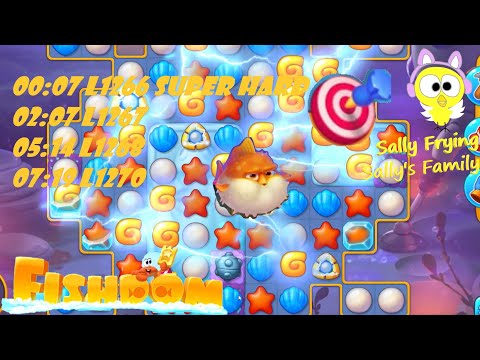 Fishdom 1266 to 1270