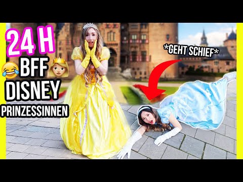 24 STUNDEN als DISNEY Prinzessinnen durch die STADT HAMBURG ** BFF CHALLENGE wirklich PEINLICH**