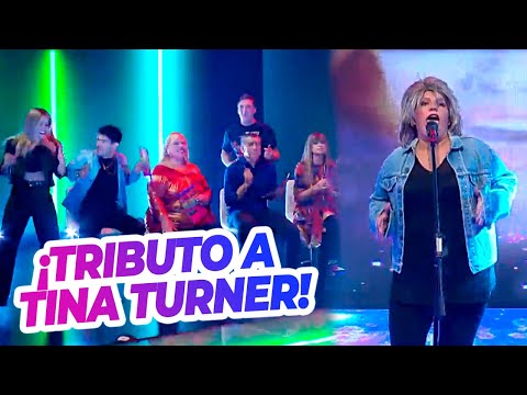 ¡PURO ROCK! La imitadora de Tina Turner hizo que todos bailen al ritmo de "Proud Mary"