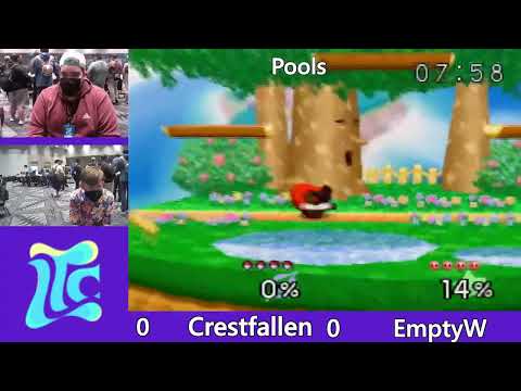 [SSB64] LTC22 (Singles) - Crestfallen (Kirby) vs. emptyW (Samus) Round Robin Pools