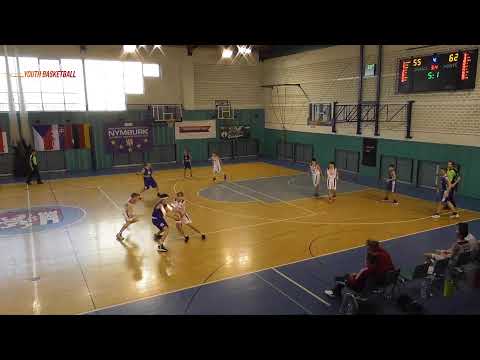 CEYBL U14, 27.11.2022, BA Nymburk - Tigers České Budějovice