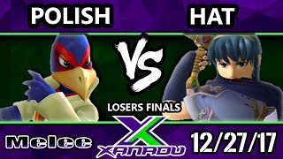 S@X 234 Melee - Hat (Marth, Sheik) Vs. Polish (Falco) - Smash Melee Losers Finals - SSBM