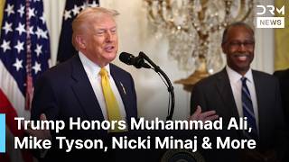 President Trump Celebrates Black Excellence In Music And Sports | DRM News | AC1F