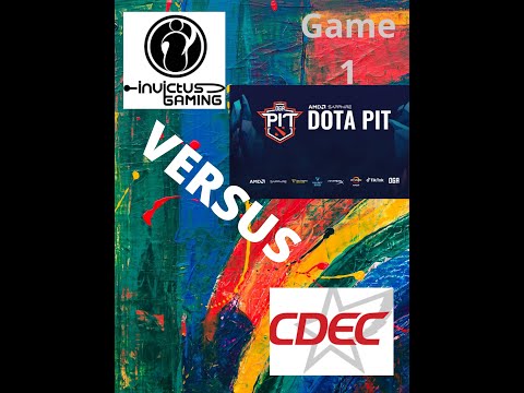 CDEC vs IG - Game 1 - AMD SAPPHIRE OGA Dota PIT 2020 Online: China