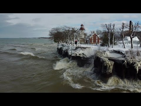 Lake Effect Snow Kitesurf