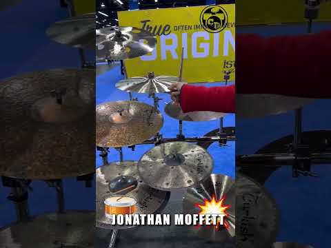 Thumbnail for Jonathan Moffett testing cymbals 🥁 #naam by Cymbal choke