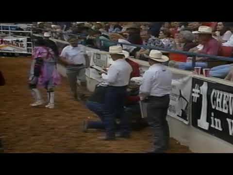 Wild Red Man bucks K.J. Pletcher - 95 PBR Odessa