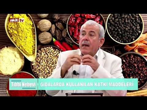 Tıbbi Nebevi - 1 Mayıs 2017 - Gıdalarda Kullanılan Katkı Maddeleri