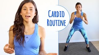 BEGINNERS CARDIO WORKOUT ROUTINE! 8 Min No Equipment Needed