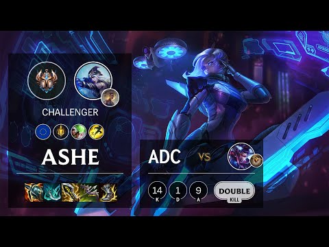 Ashe ADC vs Vayne - EUW Challenger Patch 11.4