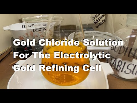 Electrolytic Gold Cell Part 1