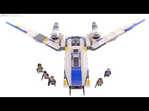 🔄 LEGO Star Wars 2016 Rebel U-Wing Fighter review! 75155 re upload