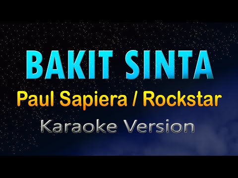 BAKIT SINTA - (HD KARAOKE) Paul Sapiera