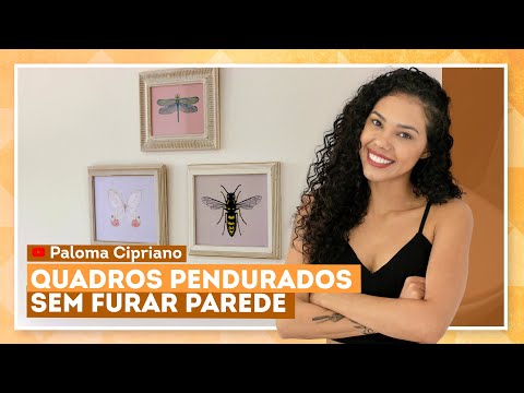 Vídeo: Como colocar quadro na parede sem furar: respostas