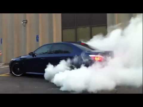 BMW M5 Amazing Burnout [E60]  !!!!