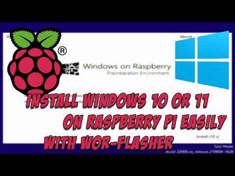 Install Windows 10 or 11 on Raspberry Pi Easily with WoR flasher