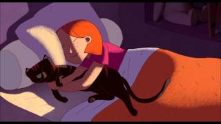 A Cat in Paris - Exclusive Clip - Dino Cuddles and Snacks