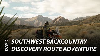 Our Southwest Backcountry Discovery Route Adventure - Day 1 BDR Arizona California Nevada