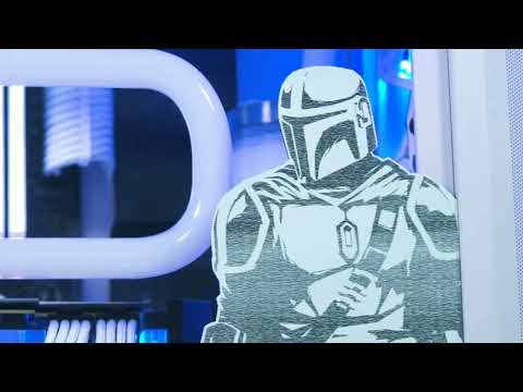 Clean custom water cooled itx gaming  pc build.