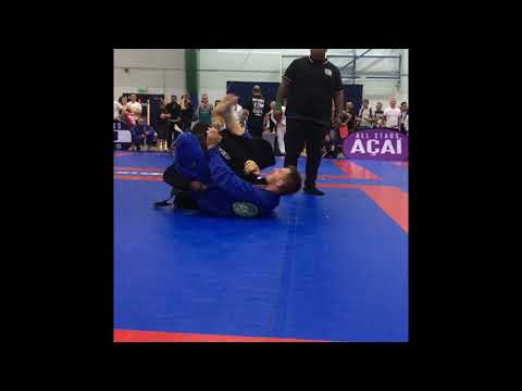 My first match at brown belt - just scrap