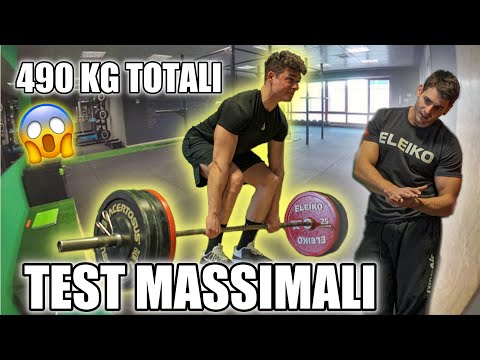 TEST MASSIMALI DAL CAMPIONE ITALIANO DI POWERLIFTING w/ Antonio Gorga