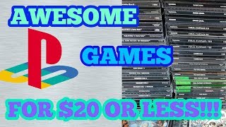Awesome Ps1 Gamses around $20 - Great Shooters & RPGs