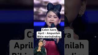 Download lagu April Cirebon AMPUNILAH - Bikin Merinding satu studio mp3