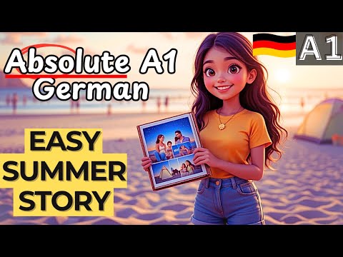 Learn German Fast With This Absolute A1 Summer Story! {Super Simple}