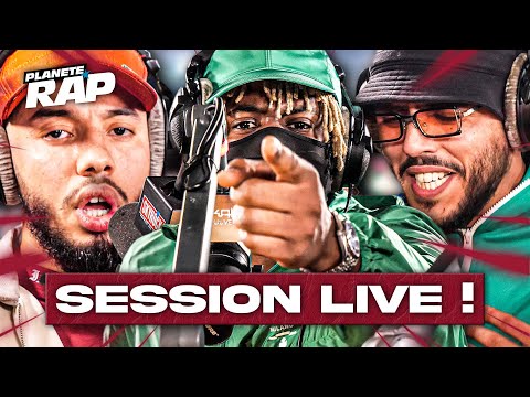SESSION FREESTYLE avec Emkal, Zaho, Josas, HD La Relève, Ligno & Lazar ! #PlanèteRap